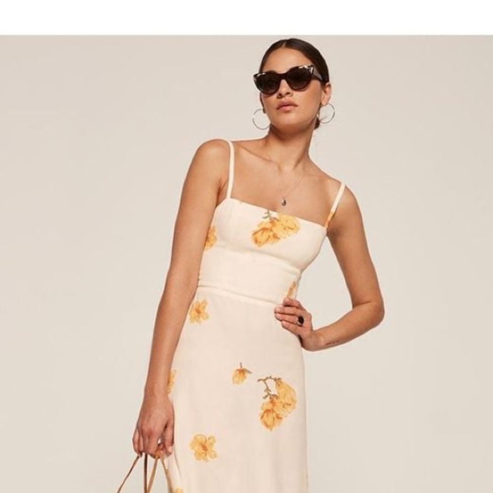 Mother & Daughter Matching Floral Reformation Dress Set